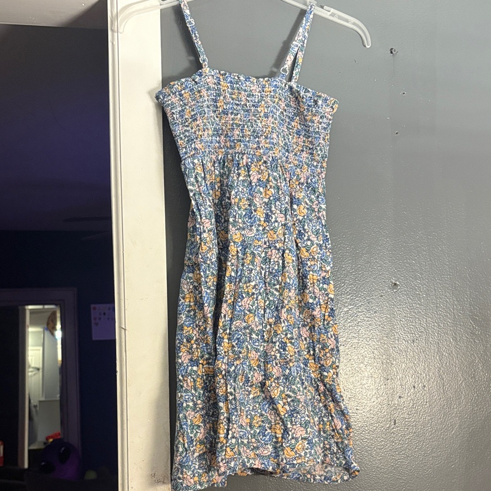 Spaghetti strap floral dress kids size 8 - Picture 5 of 5